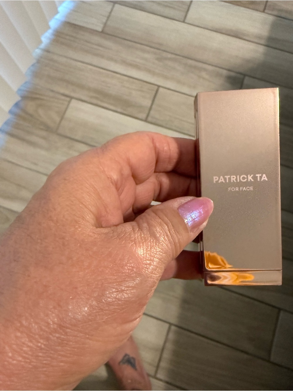 Patrick Ta Double-Take Crème & Powder Blush Duo — She left me on Red NEW - Picture 4 of 5